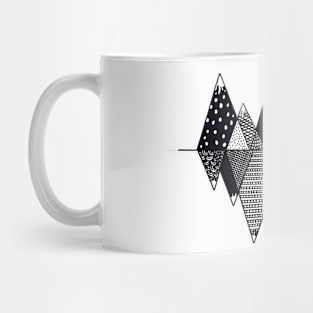 Doodle Mountains Mug